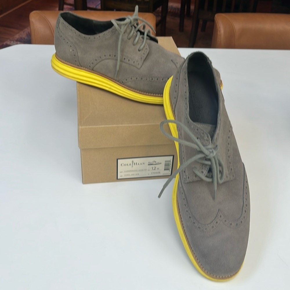 Cole Haan Lunargrand Wing Tip Men's Oxford